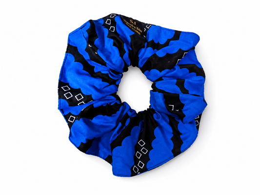 Maxi Chouchou Wax Bleu Électrique – Volume & Élégance